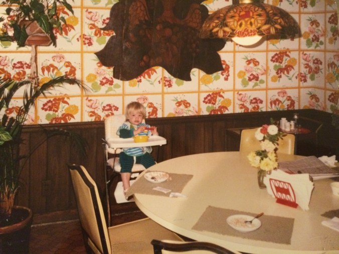 Hillary in the kitchen