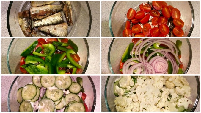Salad grid