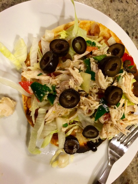chicken tostada 16